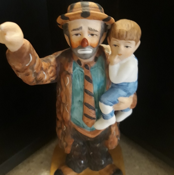 Original Emmett Kelly Clown 1989 Figurine - Picture 2 of 11